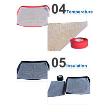 résistance chauffante réutilisable antiadhésive bbq tapis de cuisson